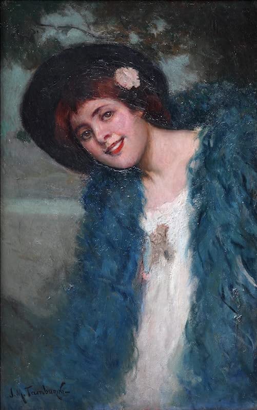 Impression d'art Arnaldo Tamburini pour une ambiance vintage