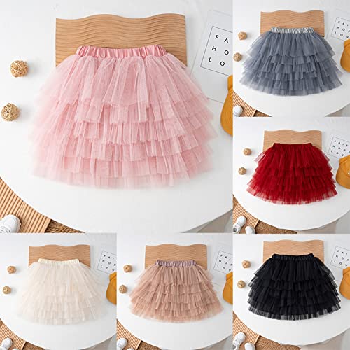 Saia tutu de tule curta para meninas, para crianças, saia curta de malha, saia para apresentação, pr