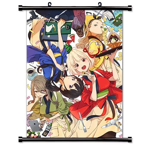 Lycoris Recoil Anime Fabric Wall Scroll Poster (16 x 22) Inches [A] Lycoris Recoil- 2