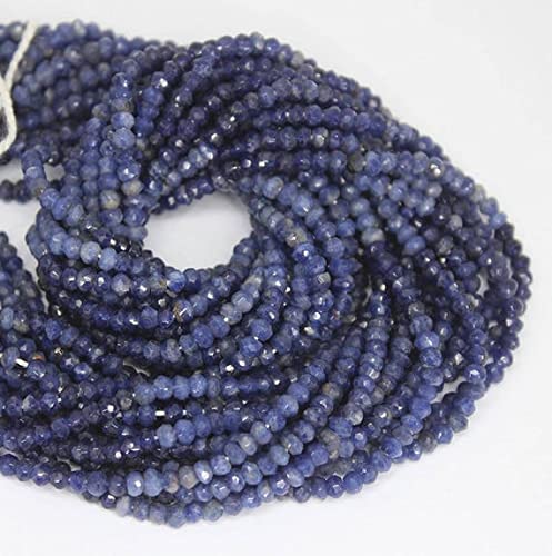 Perles lapis-lazuli naturel 3mm pour composer un cadeau personnalisé