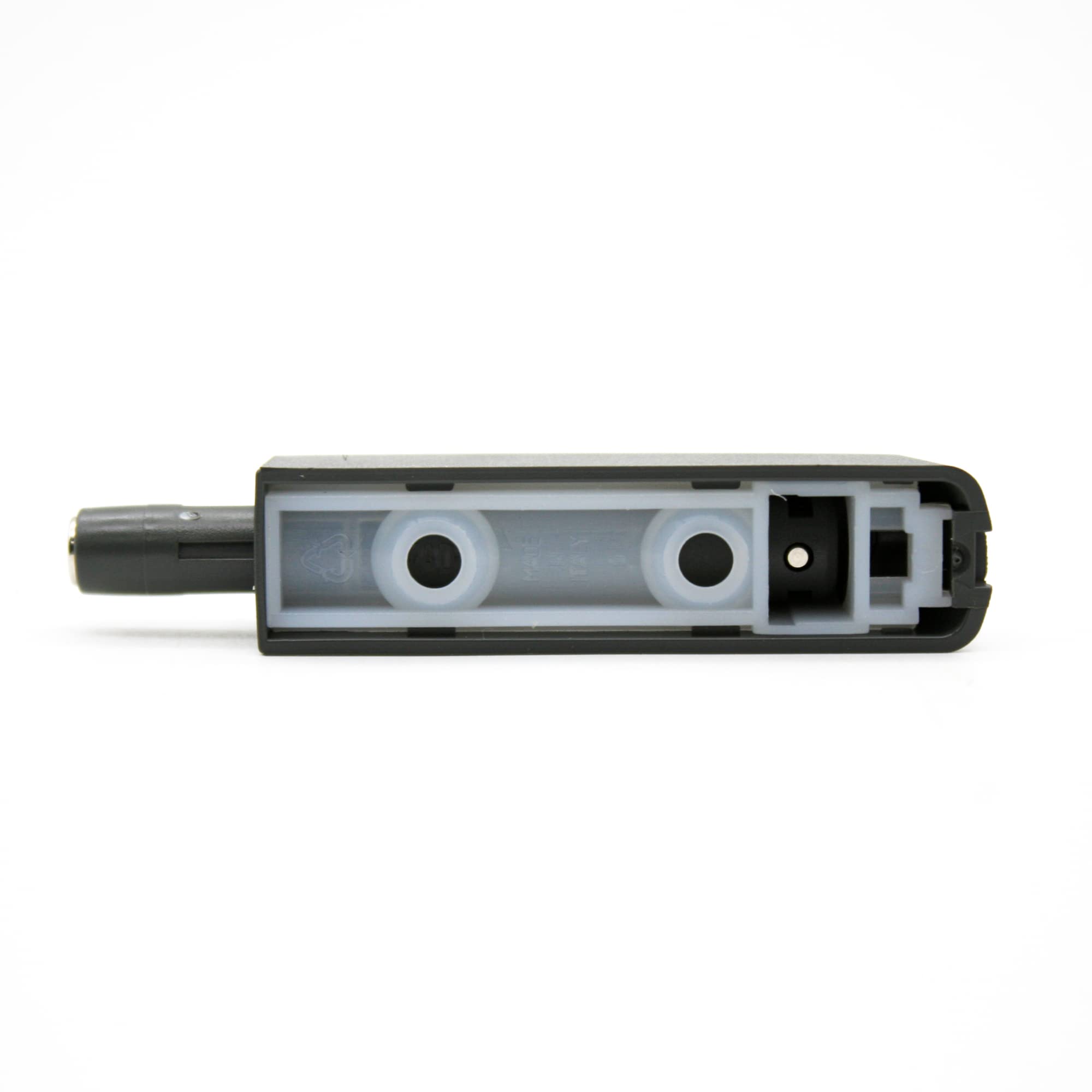 DOJA Barcelona | Push Pull Adattatore Magnetico | 2 Pezzi | Antracite | Push Pull per Ante Armadio, Sportelli Cucina | Apertura a Pressione Cassetti Invisibile | Push Pull Magnetici per Cassetti