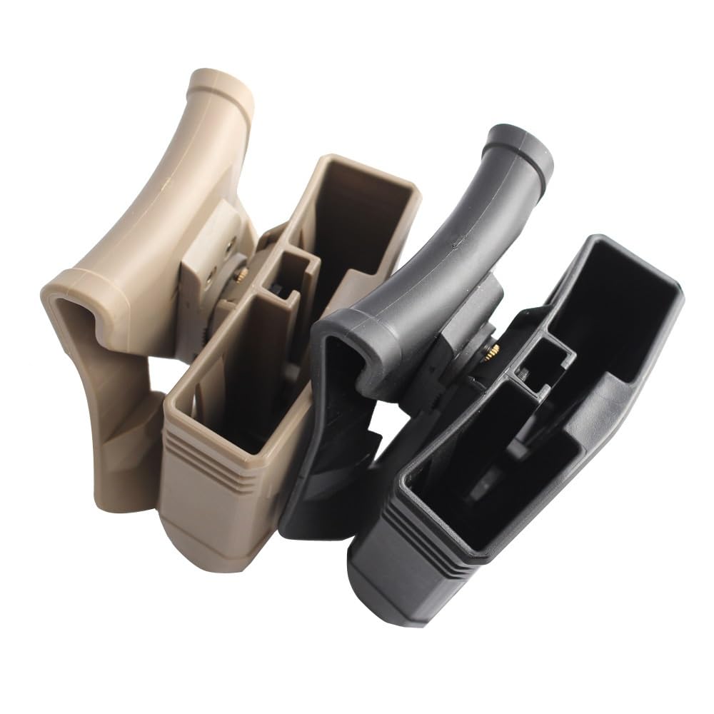 Portacargadores Táctica para Glock 9 mm Doble Cargador Funda de Cinturón PG-9
