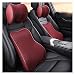 Vernacular Poduszka z siatki samochodowej poduszka i talia Auto Seat Head Support Protector Automobiles Seat Neck Reszta Pamięć Bawełniana Funkcja do oparcia biurowego (Color : 23)