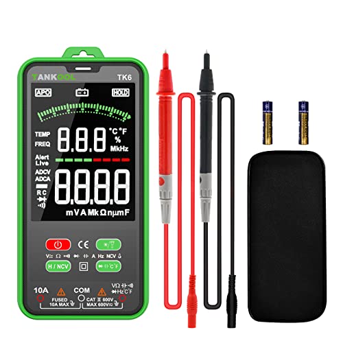🎁 [Schermo grande] Ampio display LCD a colori ad alta definizione da 3,9 pollici, la barra analogica a tre colori è più vivida.