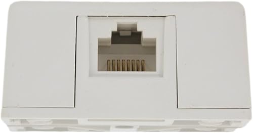 Leviton Surface Mount Jack, 8P8 C, 40278-W