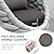 TWT 5-Piece Aluminum Patio Furniture Set, Outdoor Armchairs with Coffee Table, Metal Sofa Set for Deck, Porch, Balcony, Indoor