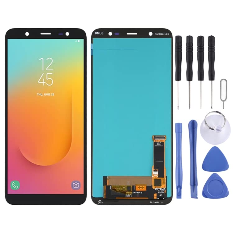 LXGALISA para Piezas de la Serie para Galaxy J Pantalla LCD OLED para para Galaxy J8 SM-J810 con Digitizer Ensamblaje Completo