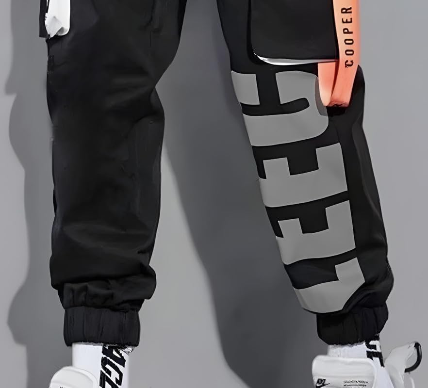 Image of Men Track Pants (122-A-BLACKTRACKPANT)