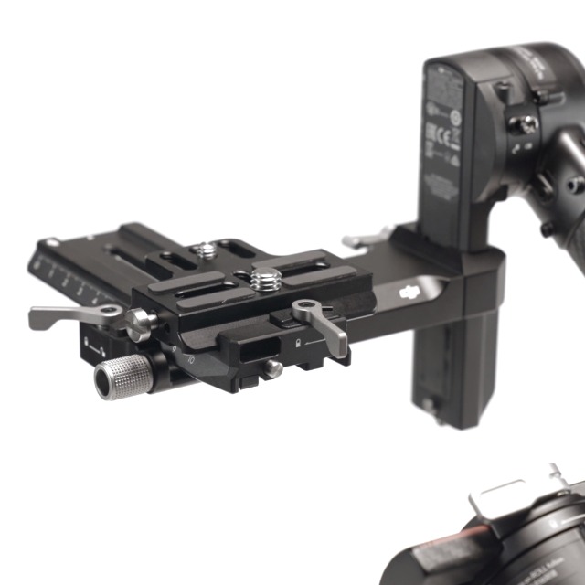 Tilta Adattatore morsetto contrappeso braccio laterale con contrappeso rimovibile da 60 g Compatibile con gimbal DJI RS2 Facile da installare Equilibrio perfetto Compatto Durevole TGA-SAC