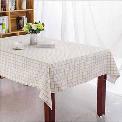 GFYWZ Simple Plaid tablecloth table cloth , 140*140