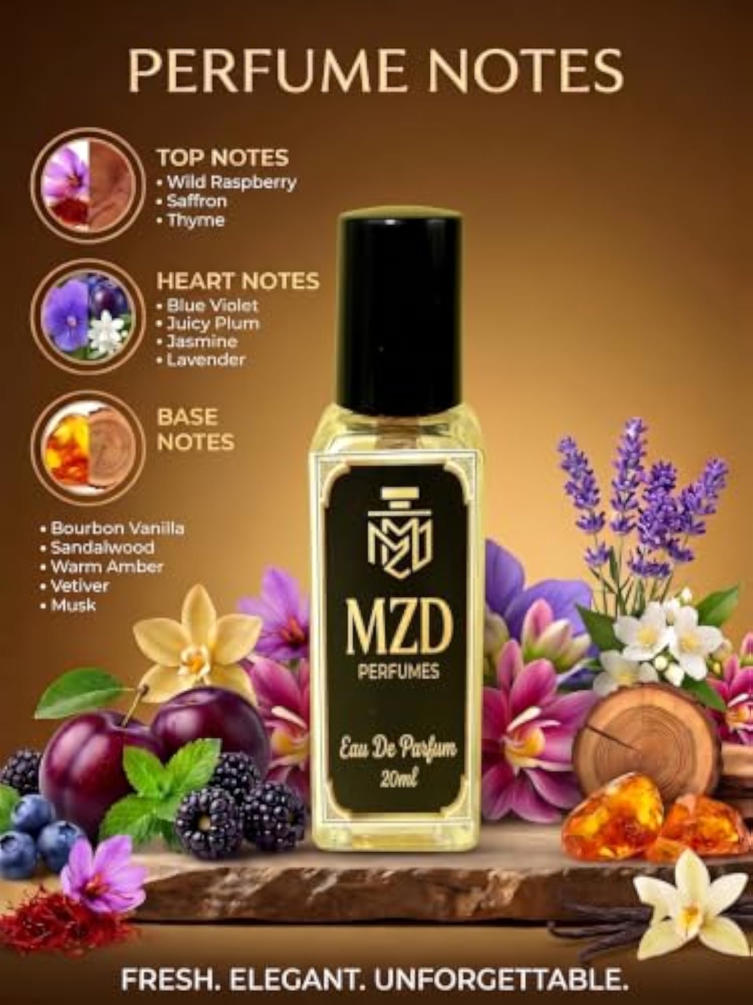 "Desert" Eau de Parfum 20ml by MZD Perfumes