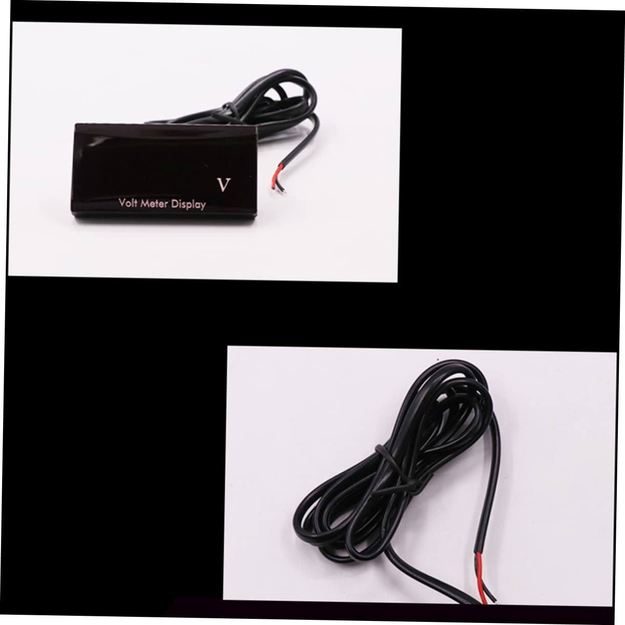 Voltímetro Digital LED 12 V Corriente Continua Abs para Moto