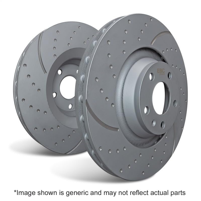 Image of EBC Brakes GD280 3GD Series Dimpled and Slotted Sport Rotor