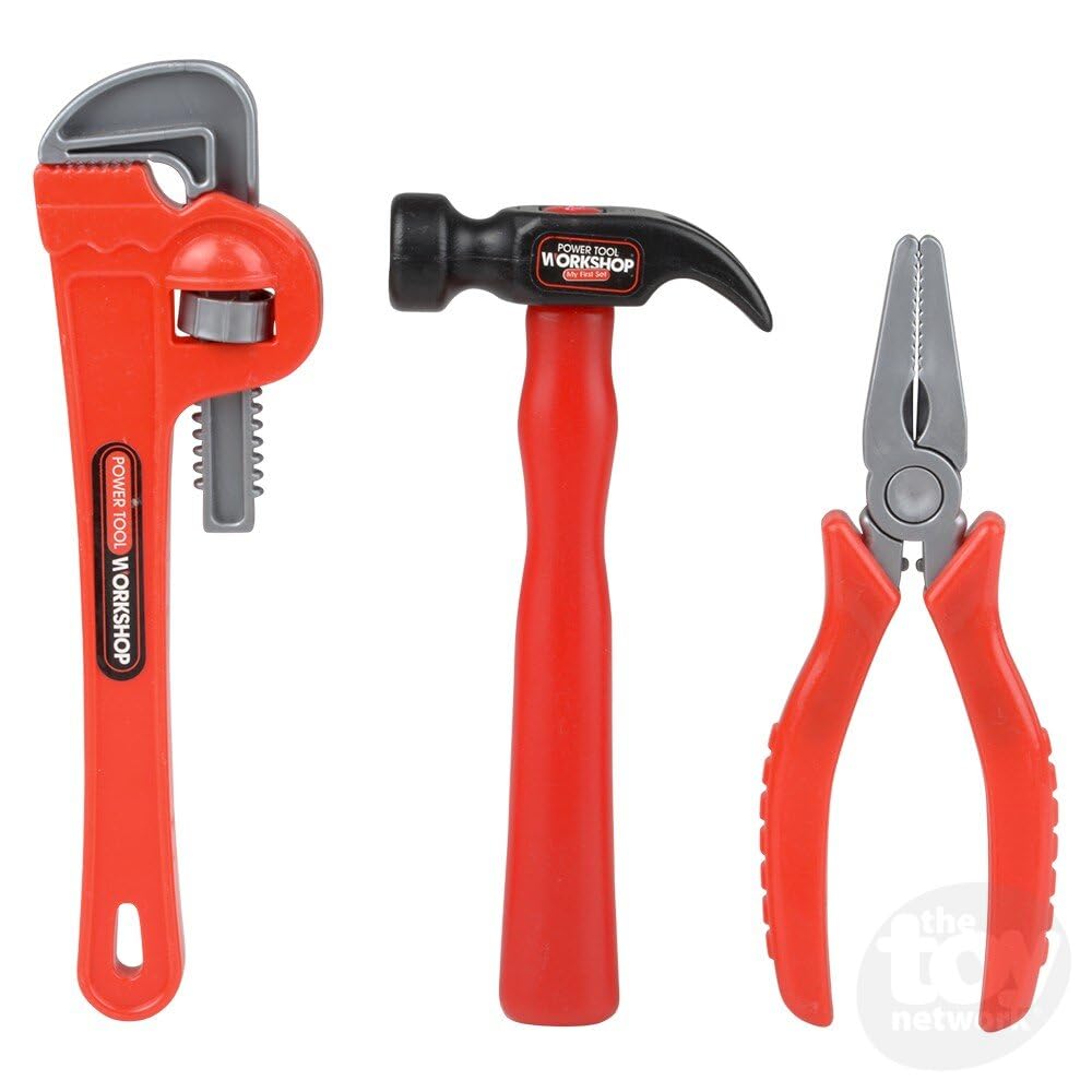 Handyman Tool Set for Kids, 15 Piece Toy Tools, Workshop, Ages 3+