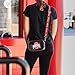 FOCO Ohio State Buckeyes NCAA Team Stripe Clear Crossbody Bag
