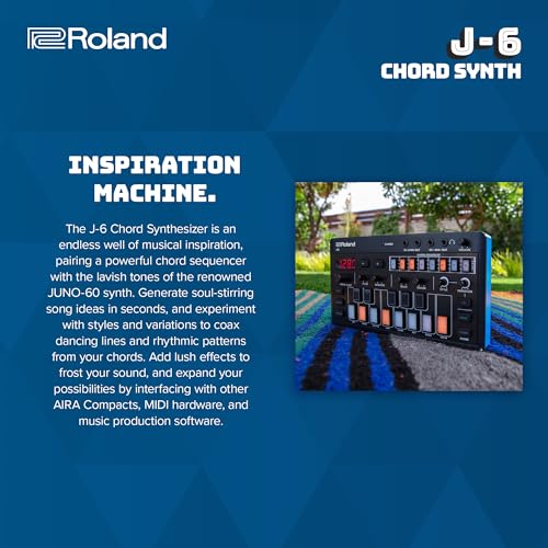 Machine de création de chanson Roland J-6 avec synthé JUNO-60 et effets