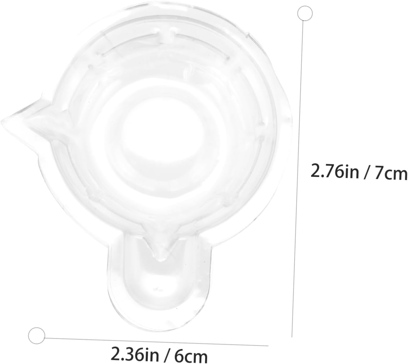 1000pcs Cups Handle Disposable Plastic Storage Container for Laboratory Use for Single-use Stool Sample