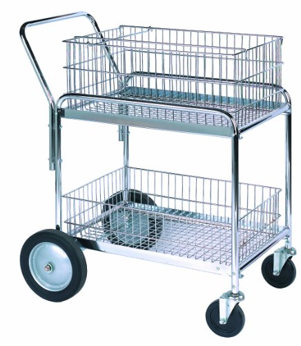 image for Aviditi WS1035 Mail Cart, 33 1/2