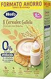 Hero Baby Papilla de 8 Cereales con Galleta, desde los 6 Meses, 820g