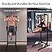 KARMAS PRODUCT Power Tower Adjustable Height Standing Pull Up Bar Dip Station for Home Gym Heavy Duty with Jump Rope Holds Up to 660LBS