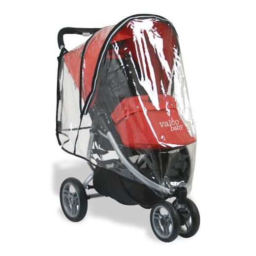 Snap & Snap4 Single Stroller Raincover and Weather Shield