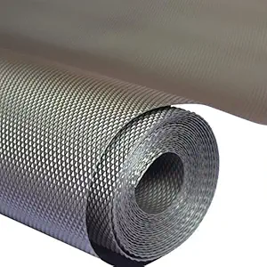 TEKZIE Grey Useful and Multipurpose Anti Slip Mat/Sheet for Fridge, Bathroom, Kitchen, Drawer, Shelf Liner. (45 cm x 500 cm)
