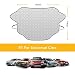 rabbitgoo Parasol Coche, Parasol Parabrisas Frontal Protector Plegable, Mejor contra Calor y...
