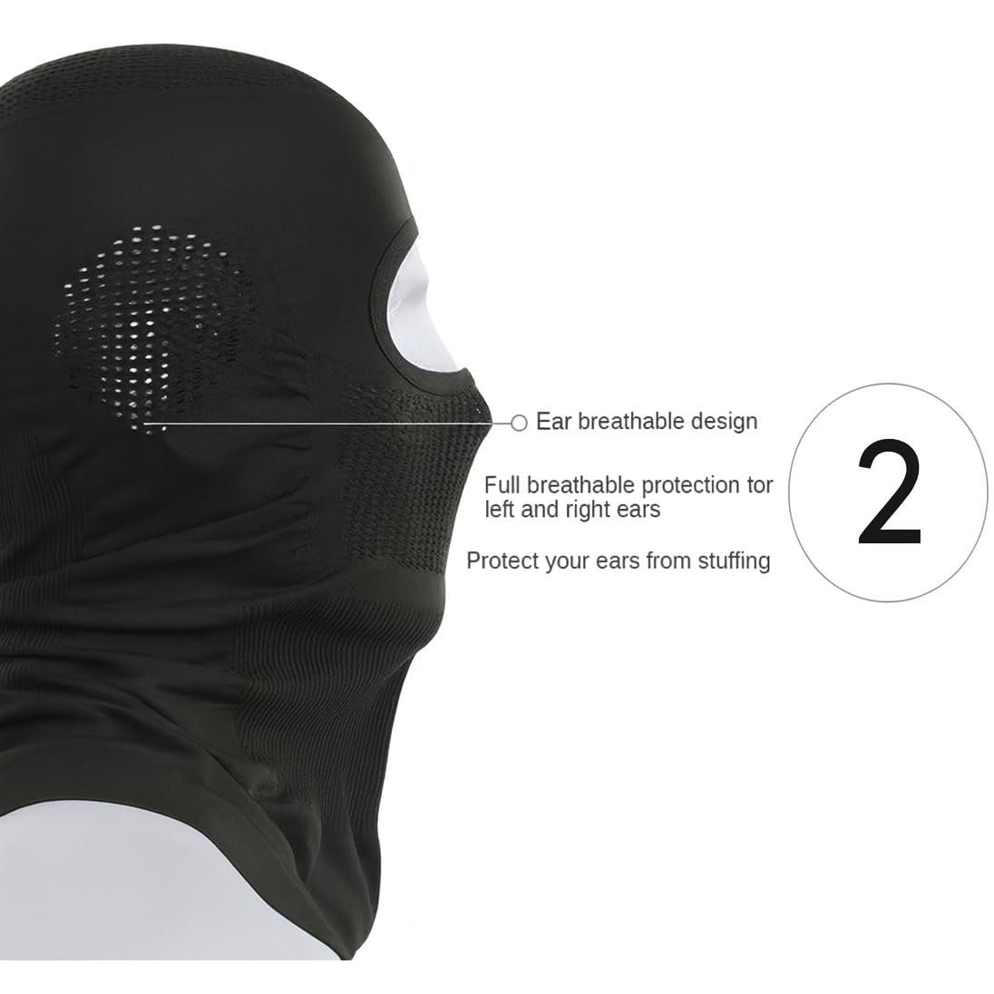 Balaclava Special Balaclava Tactical Bandana, Neck Gaiter, Breathable, Cycling, UV Protection, Wind, Dust