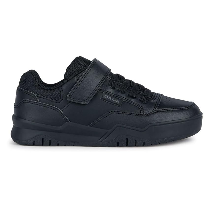Geox J Perth Boy E, Scarpe da Ginnastica, Nero, 33 EU