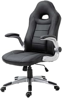 La Silla Española Sepúlveda Silla de Oficina, Telas, Negro, 70cm (Ancho) x 67,5cm (Fondo) x 112,5-120cm (Alto)