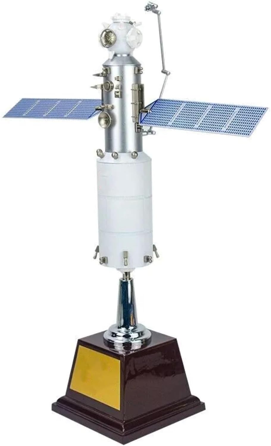 China Tianhe Core Module Space Station Spacecraft Model, 1:150 Displaying Alloy Military Satellite Model for Collection Gift Display