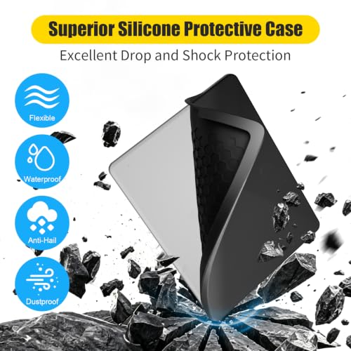 Protective Case Compatible with Starlink V5,Silicone Protective Case Compatible with Starlink V5, Full Coverage(Black) by TuoBak's - Used condition - Image 4