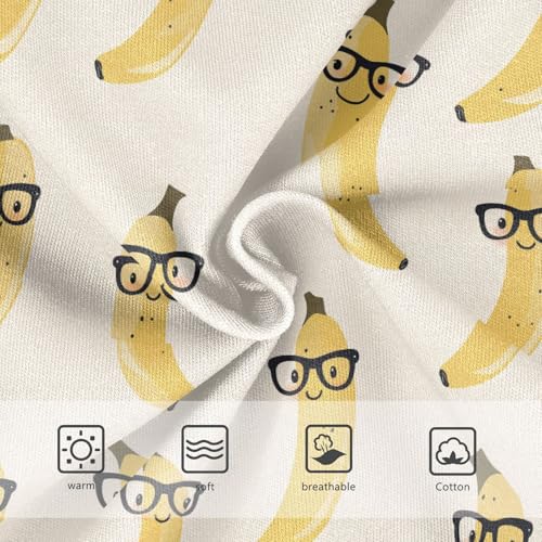 Girls Underwear Soft Cotton Banana Kids Panties in Sizes 2/3t, 4t, 5t, 6 and 83