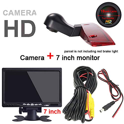 Achteruitrijcamera met 3e Remlicht en 7" LCD Monitor voor MB Vito/Viano W639 - Image 3