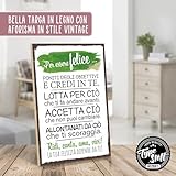 Zoom IMG-1 typestoff targa in legno con Zoom IMG-1 typestoff targa in legno con