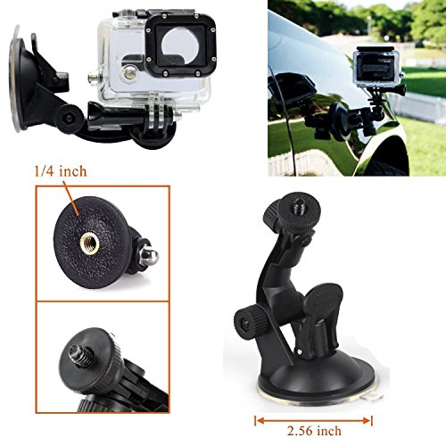 Image of Action Pro Accessories Kit Compatible with GoPro-13 /12 /11 /10 /9 /8 /7 /6 /5 /4 /3+ Session Accessory Bundle Set for Action Camera SJ4000 /SJ5000 /SJ6 /Xiaomi /Yi-Flotation Handle+Head Strap+Chest Strap