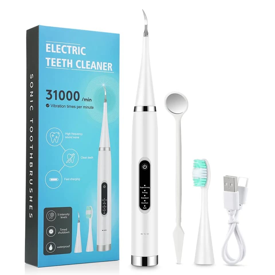 Bioline Calculus Remover Teeth Whitening Kit Tooth Cleaner Set Oral Care Electric Toothbrush Plaque Remover Tartar Removal Dental Scaler Stainless Steel Calculus Dental tools Professional (B0C713BPHW) Amazon Price History, Amazon Price Tracker