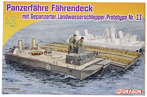 Char Ferry Deck Dragon 1:72, créez vos dioramas de débarquement militaire réalistes