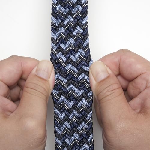 Image of Fabio Valenti Canvas Elastic Fabric Woven Stretch Braided Belts for Men Women Junior with Multicolored /Full Sizes