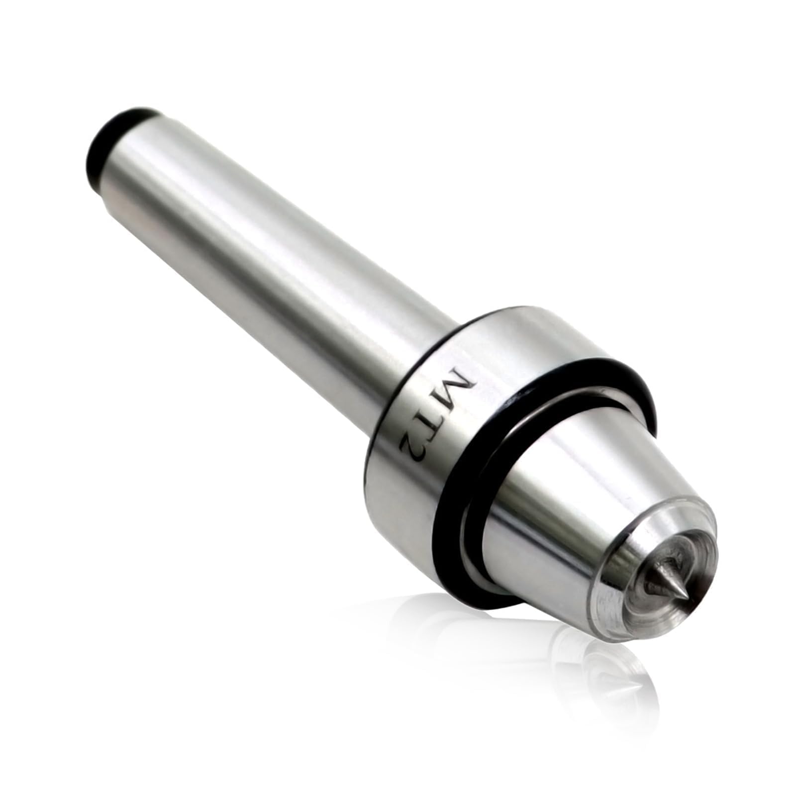 Yunnergo 1Pcs MT2 Wood Lathe Live Center Drive Spur Cup with Wooden Box for Wood and Metalworking Lathe