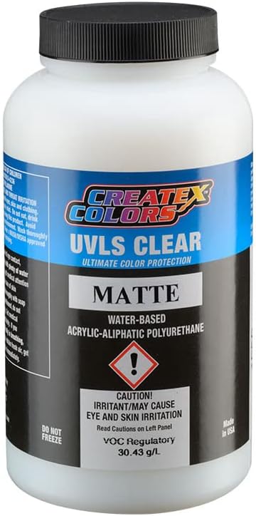 Createx 4052 Matte Ultra-Violet Light Stabilizer Clear 16oz by SprayGunner