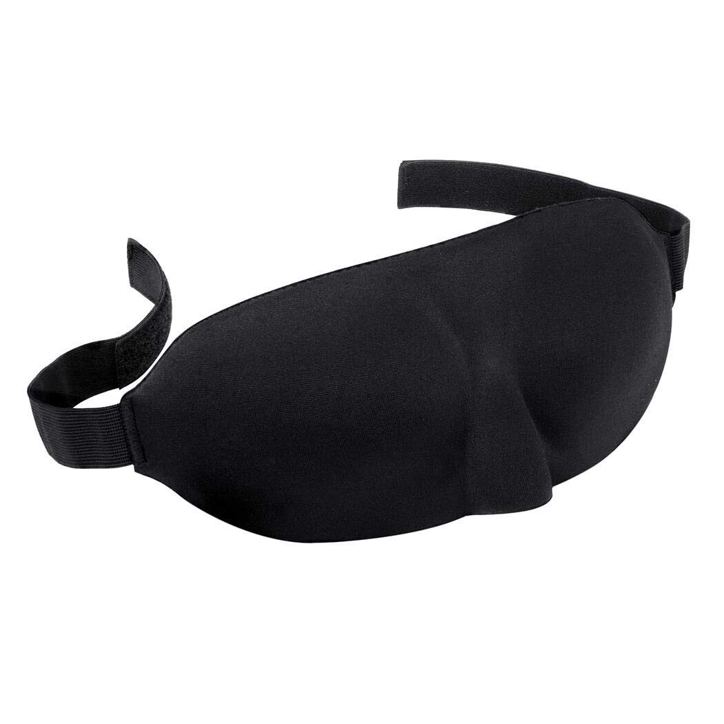 Plemo Sleeping Eye Mask for Men Women, Ultra Soft and Breathable Block Out 3D Eye Cover, with Nose Outline Pressure-Free for Eyes, for Travel, Bedtime, Naps