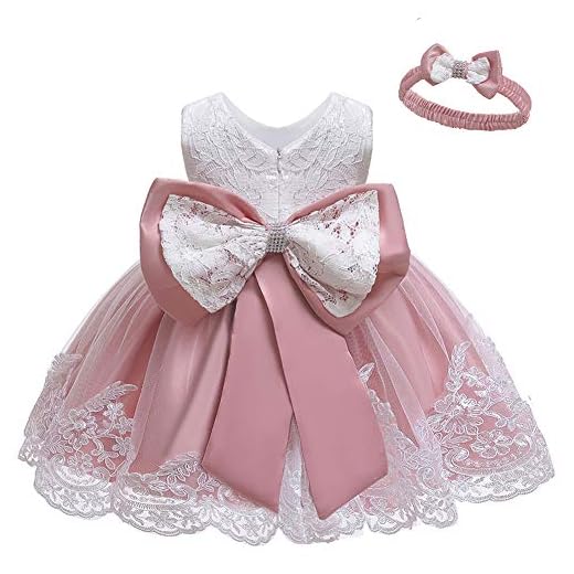 LZH Bebé Infantil Niñas Vestido de Bautizo de Cumpleaños Bautismo Vestido de Banquete de Boda