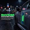 4 Piezas Protectores de Borde de Puerta para Autos Deportivos, Protector de Puerta Antirrayaduras, Moldura de Parachoques Flexible Noctilucente, Ajuste Universal para la mayoría de Autos, Camionetas y SUVs (Azul) 6