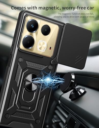 Coque Infinix Note 40 4G protège objectif photo contre les rayures noir