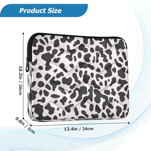 Funda para portátil de textura vaca 13-14 pulgadas miniatura 3