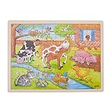 Teile: 48 Goki 57745 Einlegepuzzle \