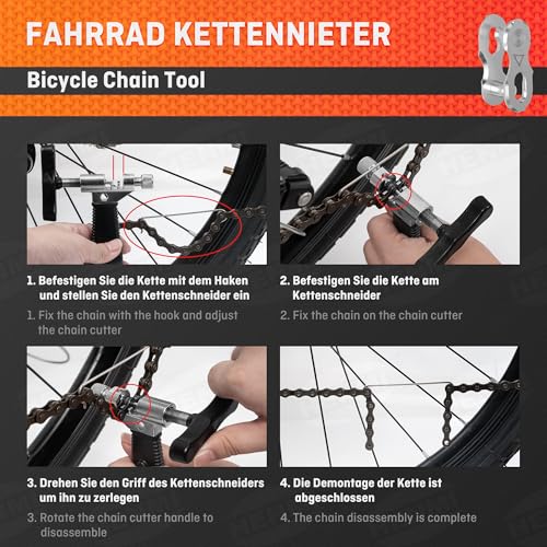 HENMI Kettennieter Fahrrad – Ansicht 4
