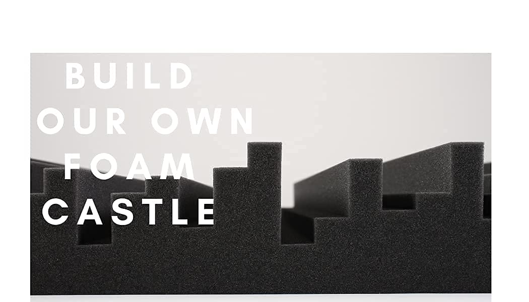 Foam Upholster Foam 1" x 24" x 60" Black Foam Sheet, Bench, Cushion