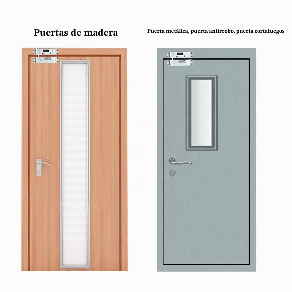Perno de Bloqueo Eléctrico de Metal para Puerta, DC 12V, Modo NC a Prueba de Fallos, Compatible con Sistema de Control de Acceso, Plata
